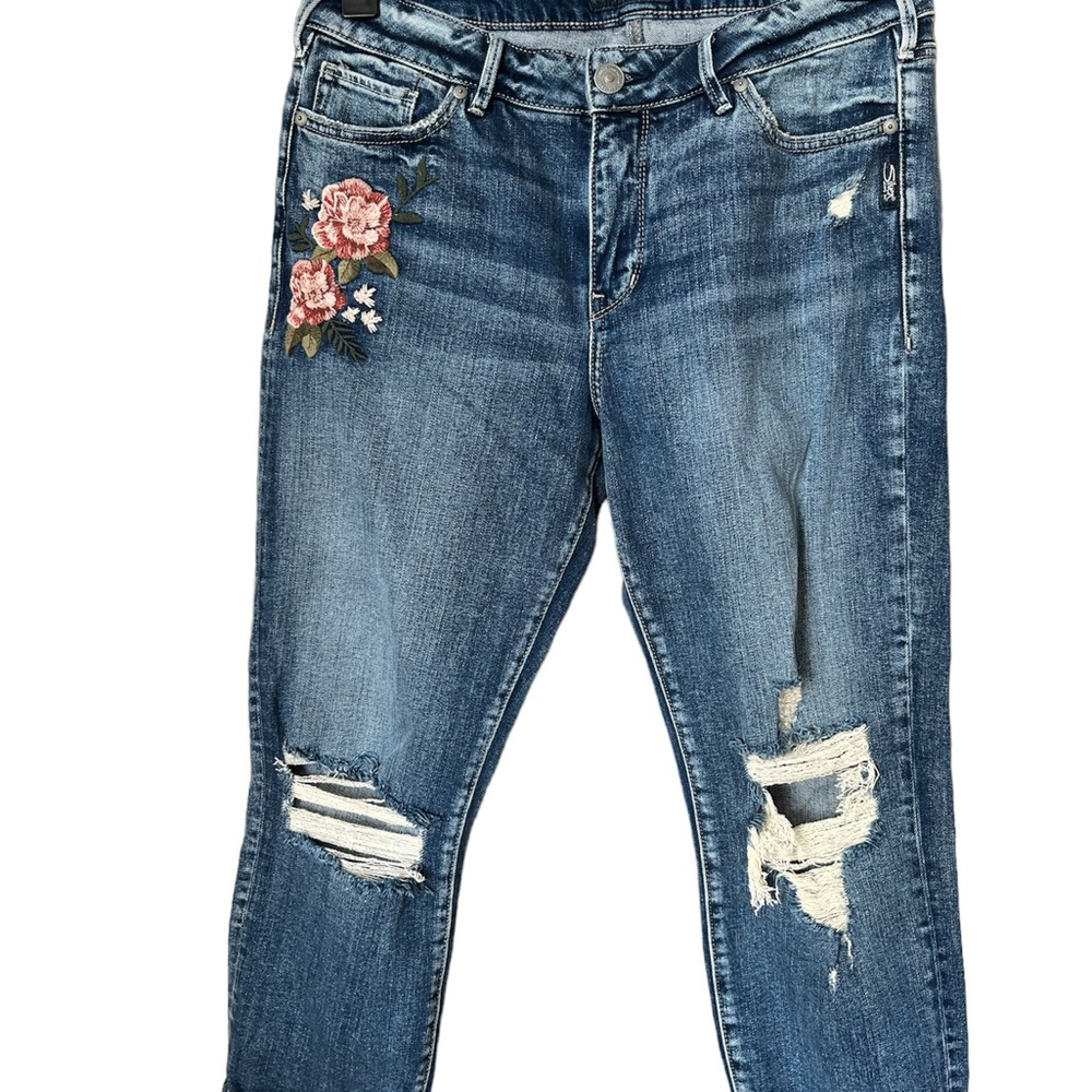 Silver Jeans Mazy Crop